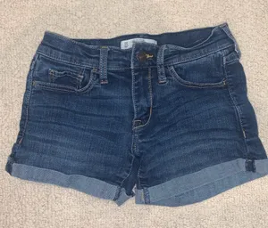 High-Waisted Jean Festival Shorts thumbnail 1