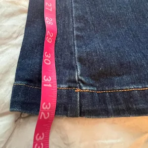 Bebe Vintage Y2K Low Rise boot cut Indigo jeans with belt buckle closure EUC thumbnail 5