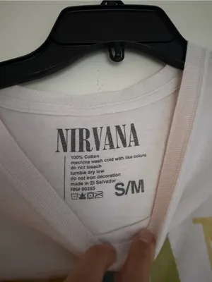Urban Outfitters Nirvana Oversized band Graphic Tee thumbnail 4