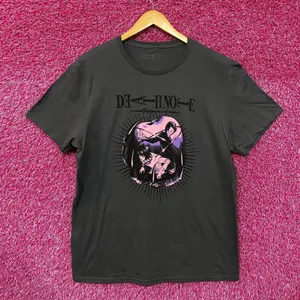 Death Note Light Yagami vs L in Ryuks Apple Anime Tee L thumbnail 1