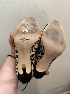 Leopard Print Lace-Uo Heels thumbnail 9