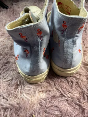 Converse Chuck Taylor All Star 70 Hi Flamingos Canvas Hi-Tops Blue Chili thumbnail 5