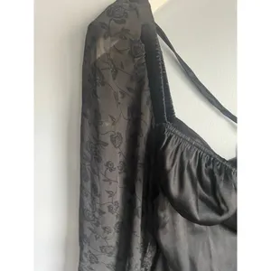 Danielle Bernstein We Wore What Whimsigoth Vamp Romantic Mini Dress‎ Black 00 thumbnail 8