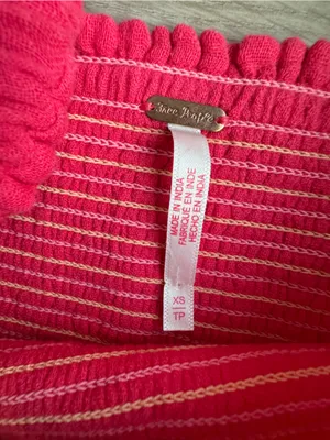 Free People Dahlia Maxi Dress Watermelon Wedge Xs thumbnail 5