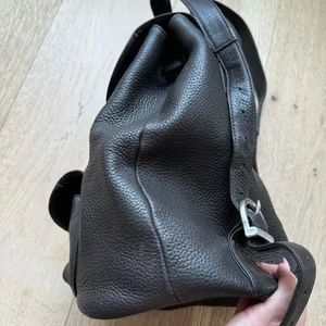 Vintage Eddie Bauer Brown Leather Rucksack Backpack thumbnail 10