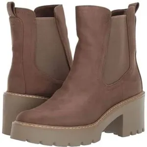 DV by Dolce Vita NWT - Tobias Taupe Chelsea Boots – Size 9.5 – New In Box thumbnail 1