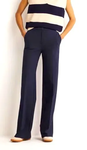 New Hampshire‎ Ponte Wideleg Pants Navy thumbnail 1