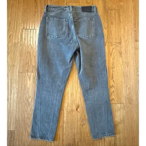 Abercrombie & Fitch curve love huge rise skinny black wash jeans size 28/6 short thumbnail 11