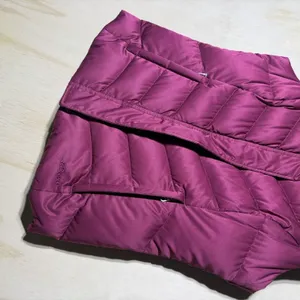 Eddie‎ Bauer Goose Down Puffer Vest Women's Small Pink 550 Fill Quilted Zip thumbnail 2