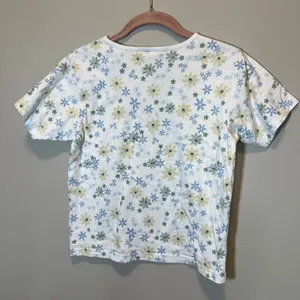 Vintage 2000 Warner Bros Studio Store Tweety Bird Floral T-Shirt Girls XL 14/16 thumbnail 7