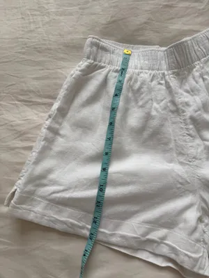 Abercrombie & Fitch Linen Blend Pull-on Shorts thumbnail 10