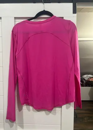 Lululemon Sonic Pink  Long Sleeve thumbnail 4