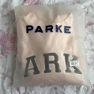 BRAND NEW Authentic Parke Hometown Varsity Mockneck Rose/Mocha Fleece Size XXL thumbnail 7