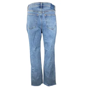 Abercrombie & Fitch The Ankle Straight Ultra High Rise Flare Denim Jeans Size 27 thumbnail 3