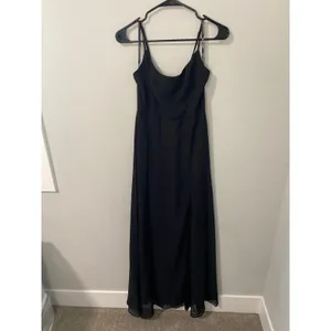 NWT Birdy Grey Amy Chiffon Dress Black Size, XS thumbnail 4