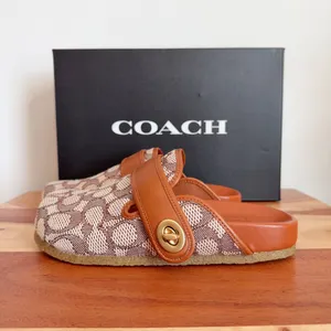 NWT Coach Blake Clog In Signature Textile Jacquard size US5 thumbnail 8