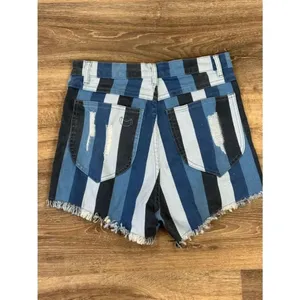 Show Me Your MuMu Toledo Tear Drop Striped Shorts Women’s 29 thumbnail 6
