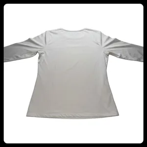 Nike Long Sleeve Shirt Womens XL White Dri-FIT Athletic Activewear Top thumbnail 8