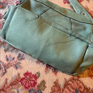 Leather purse Green thumbnail 3