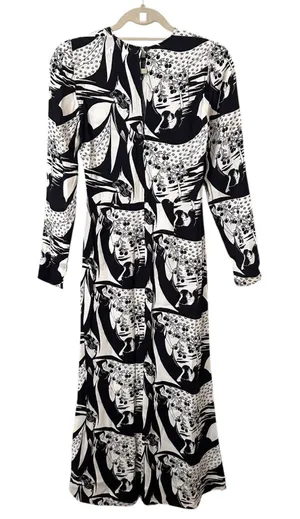 REFORMATION Celeste‎ Mediterranean Print Midi Dress Sz 0 thumbnail 1