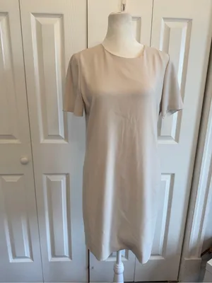 Aritzia Babaton Patricio Mini Sheath Dress Denude Professional Minimalist Size 4 thumbnail 2