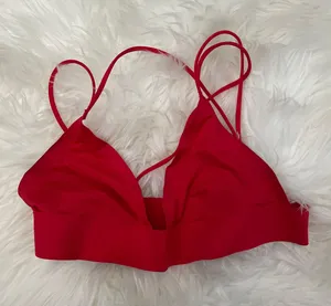 Red hot Triangle Bralette Size XS thumbnail 1