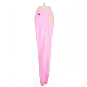 Aviator Nation Pink Knit Pants L thumbnail 3