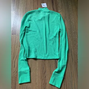 NWT American eagle green long sleeve turtleneck medium thumbnail 7