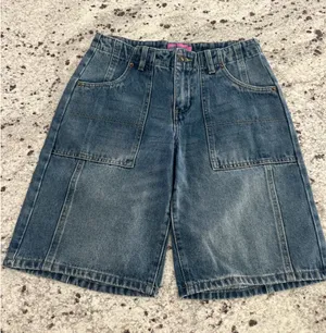 NWT Edikted denim bermuda shorts S Small thumbnail 1