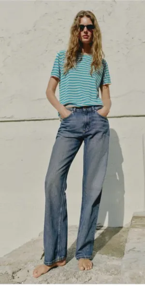 Zara 1975 straight jeans  thumbnail 1