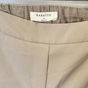 Aritzia Babaton Women’s Tan Manolo Wide Leg Pants Size‎ 2 thumbnail 4