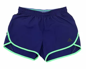 Adidas Womens XS Athletic Running Shorts Blue Green Activewear Sporty thumbnail 1