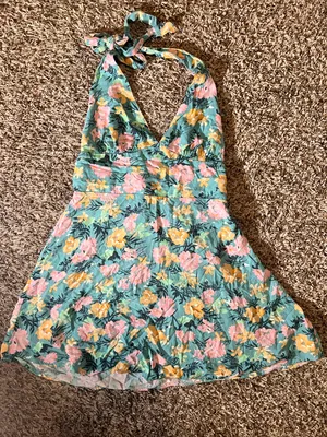Halter Sun Dress thumbnail 1
