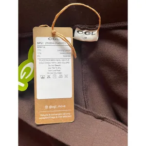 OGL Pants Lyocell Wool Mid Rise Wide Leg Pull-on Pockets Brown Size Medium NEW thumbnail 7