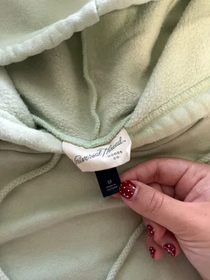 Lime Green Drawstring Hoodie thumbnail 3