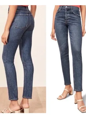 Reformation Serena High Rise Skinny Jeans thumbnail 2