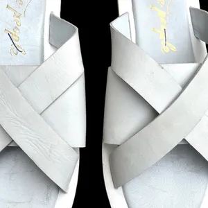 Free People Leather Del Mar Slide Sandals thumbnail 6
