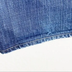 PAIGE Hollywood Hills Distressed Mid Rise Jeans 25 Neutral Casual Concert thumbnail 6