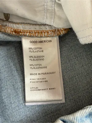 Good American Boyfriend Straight Jeans, Size 28 thumbnail 9