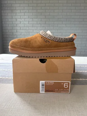 NWT UGG Koolaburra Burree Slippers Chestnut Brown Size 6 thumbnail 2