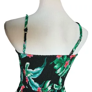 Womens Hollister Tropical Palm Print Sleeveless Dress - Sz M thumbnail 6