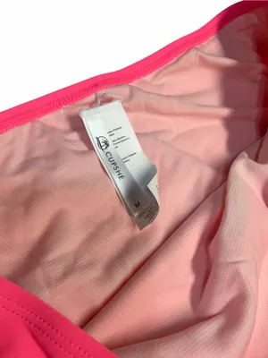 Cupshe NEW Women's Bright Pink High Waisted Bikini Size Medium #260238 thumbnail 5
