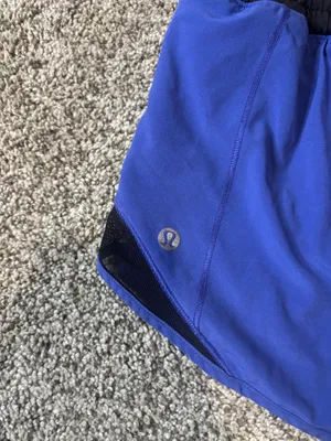 Purple Lululemon Hotty Hot Shorts 2.5" thumbnail 2