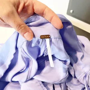 Free People Zuri Satin Wrap Mini Skirt Purple XS thumbnail 3