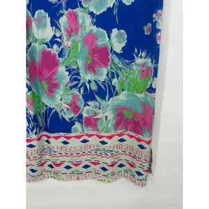 Patchington Size XL Floral Print Dress Flowy Shift Beach Resort Cruise‎ Tropical thumbnail 3