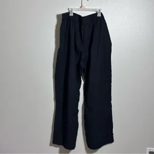 Abercrombie & Fitch‎ Women Black/Navy Blue Wide Leg Pants Pull On size XL thumbnail 5