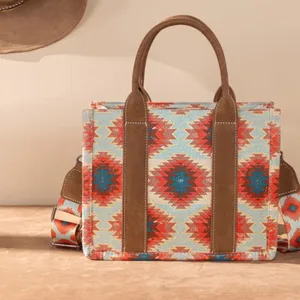 Wrangler Women's Aztec Pattern Tote Bag NWOT thumbnail 10