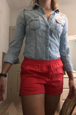Chambray Shirt Blue thumbnail 1