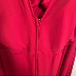 Morilee Women's Plus Size 22 Bridesmaid Dress 21667 Claret Red Short Flutter Slv thumbnail 9