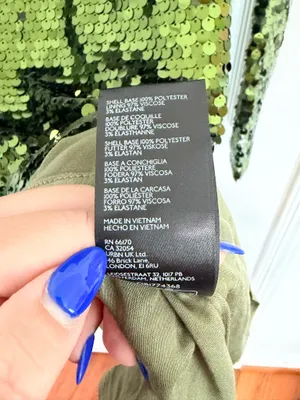 Anthropologie Green Sequin Mini Dress US 4 Party Cocktail Glam Open Back Long Sleeve thumbnail 15